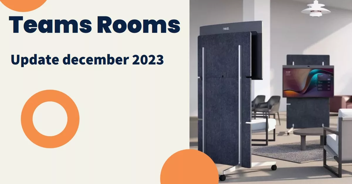 Microsoft Teams Rooms - December 2023 update